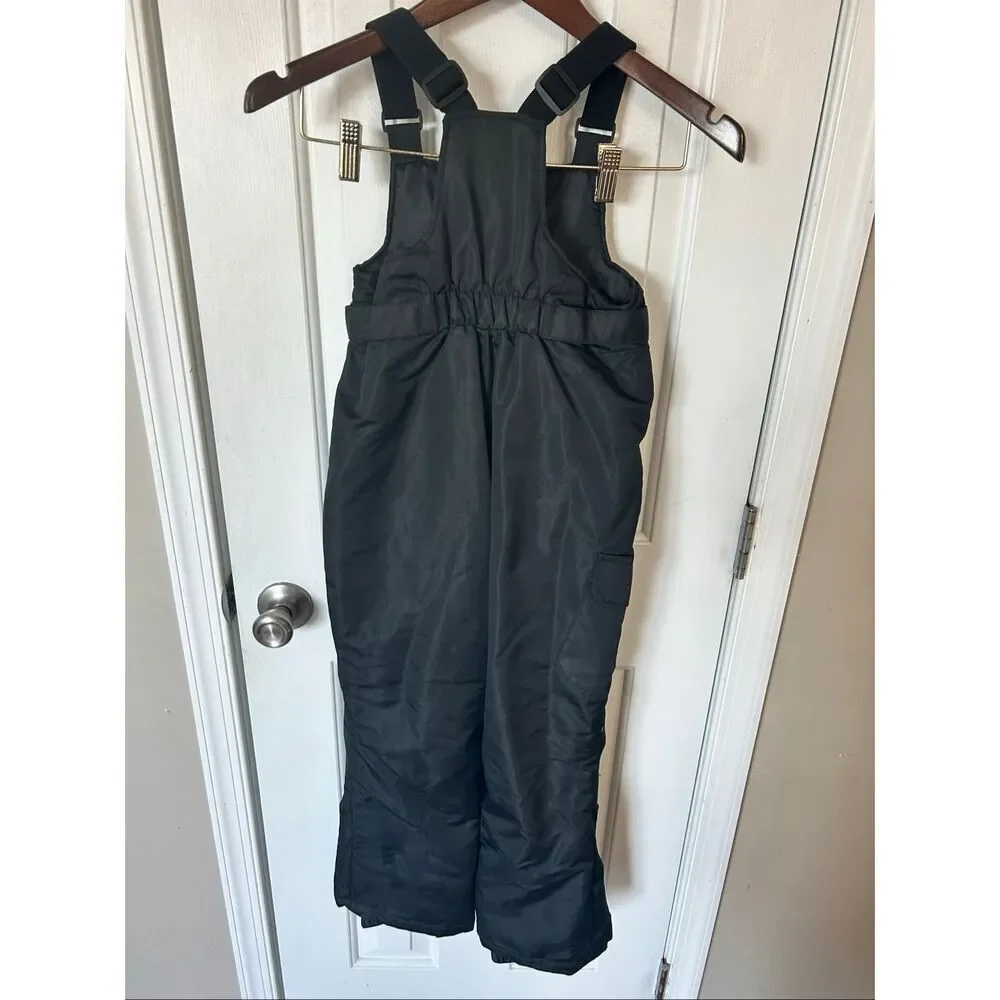 SWISS TECH Kids Insulated Snow pants Bib Overall Pants Water Resistant M 8